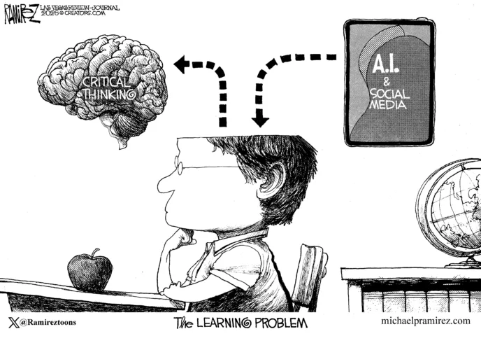 Cartoon commentary